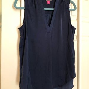 Navy Rayon Tank